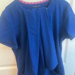 Royal Blue Scrub Set